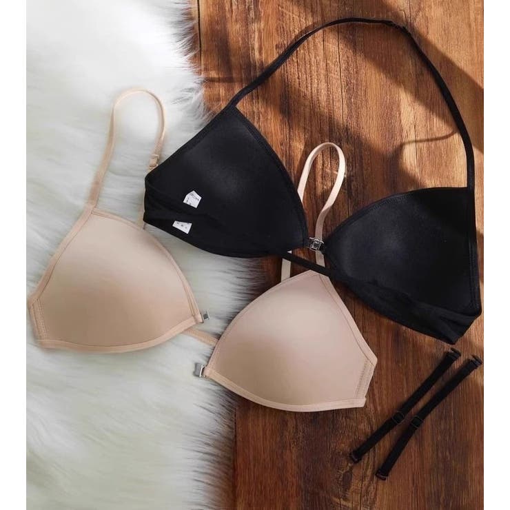 三角ブラ ノンワイヤーブラ ブラジャー | PlusNao | 詳細画像5 