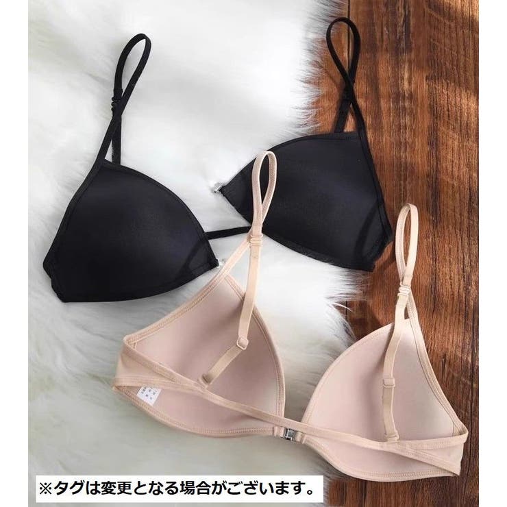 三角ブラ ノンワイヤーブラ ブラジャー | PlusNao | 詳細画像7 