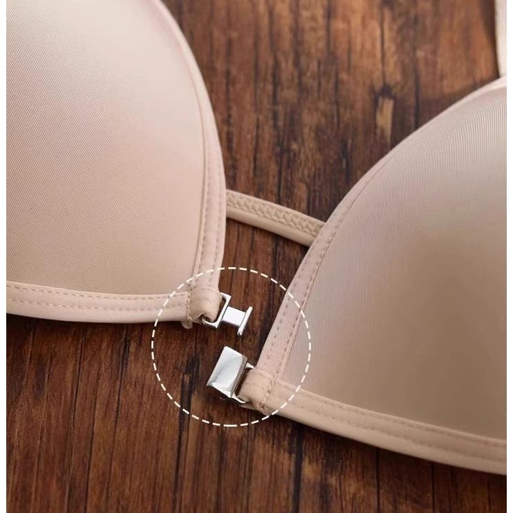 三角ブラ ノンワイヤーブラ ブラジャー | PlusNao | 詳細画像9 