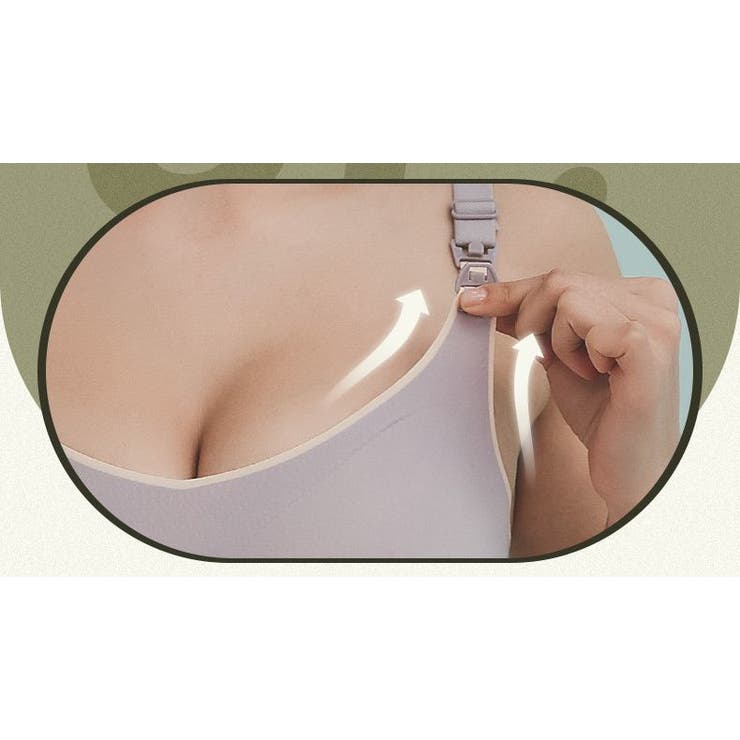 マタニティブラ 授乳ブラ ブラジャー | PlusNao | 詳細画像8 