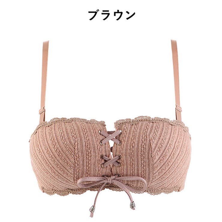 ノンワイヤーブラ コルセットブラ ブラトップ | PlusNao | 詳細画像16 