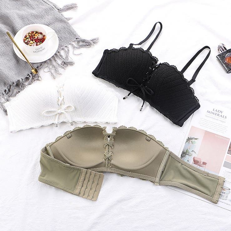 ノンワイヤーブラ コルセットブラ ブラトップ | PlusNao | 詳細画像3 