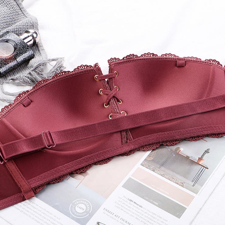 ノンワイヤーブラ コルセットブラ ブラトップ | PlusNao | 詳細画像6 