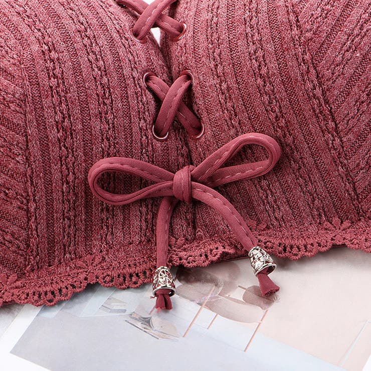 ノンワイヤーブラ コルセットブラ ブラトップ | PlusNao | 詳細画像7 