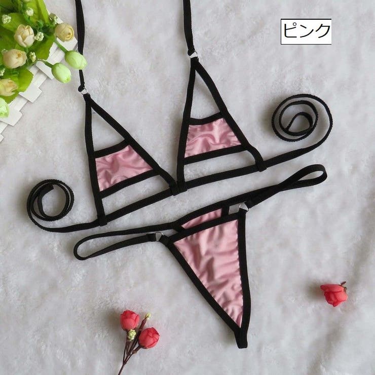 セクシーランジェリー 水着 上下セット | PlusNao | 詳細画像9 