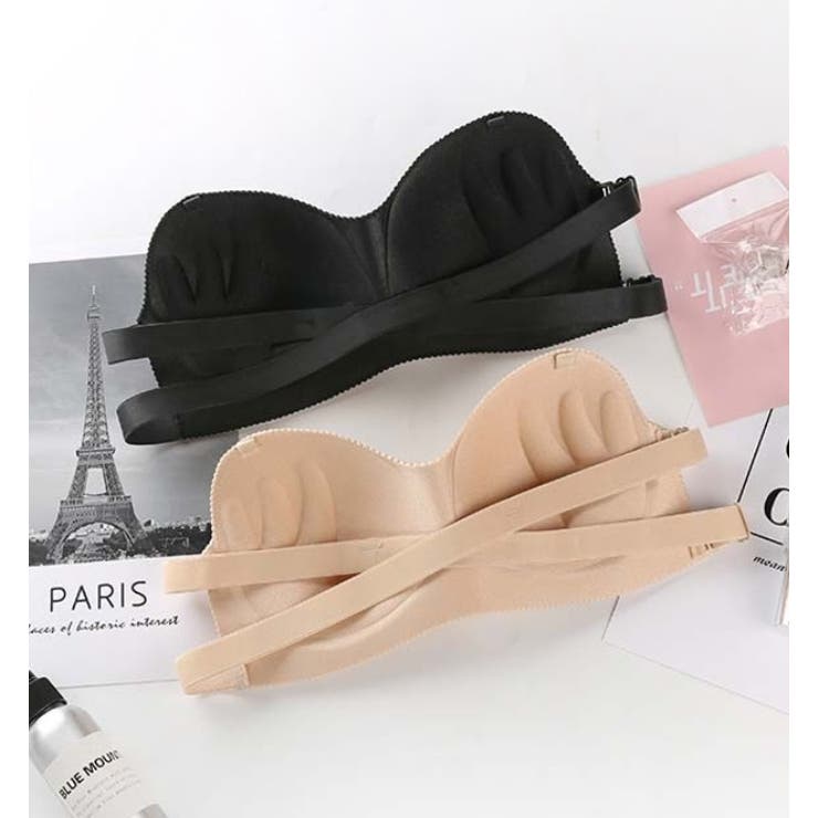 ストラップレスブラ チューブトップブラ ノンワイヤーブラ | PlusNao | 詳細画像6 