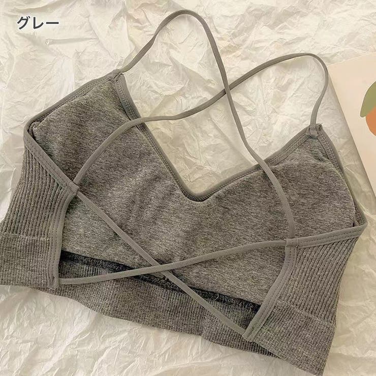 ハーフトップブラ 背中見せ ノンワイヤー | PlusNao | 詳細画像11 