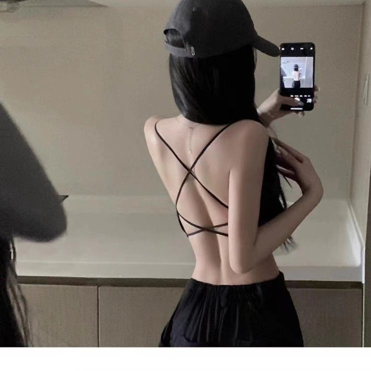 ハーフトップブラ 背中見せ ノンワイヤー | PlusNao | 詳細画像7 