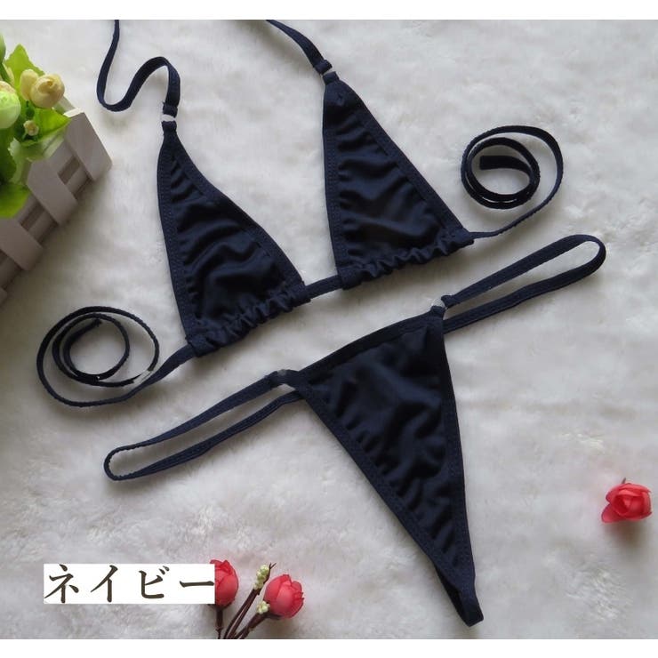 セクシーランジェリー 2点セット 三角ブラ | PlusNao | 詳細画像13 