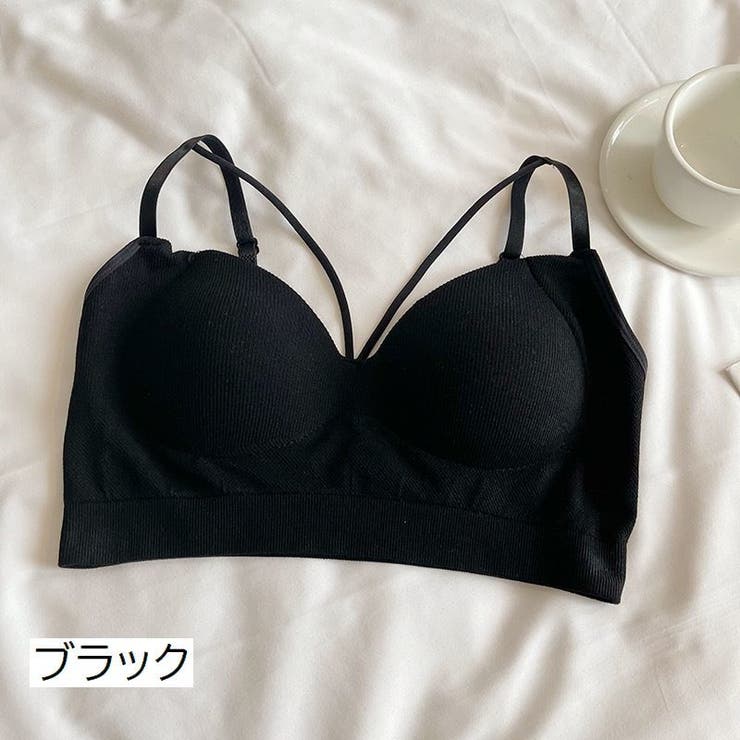 ノンワイヤーブラ ハーフトップブラ ブラジャー | PlusNao | 詳細画像12 