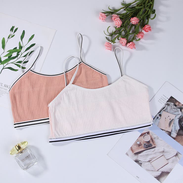 ジュニアブラ キッズブラ ハーフトップ | PlusNao | 詳細画像3 