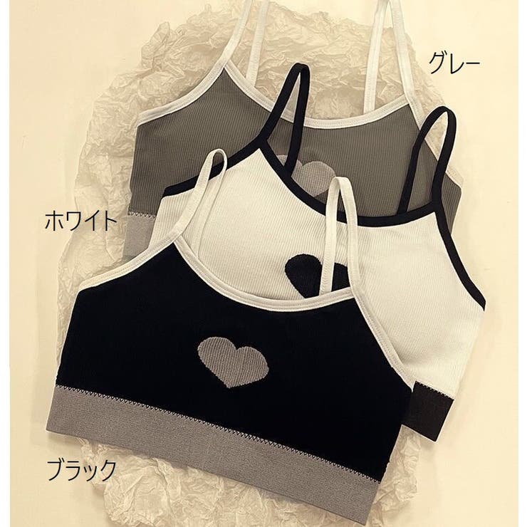 ハーフトップブラ ノンワイヤーブラ ブラトップ | PlusNao | 詳細画像20 