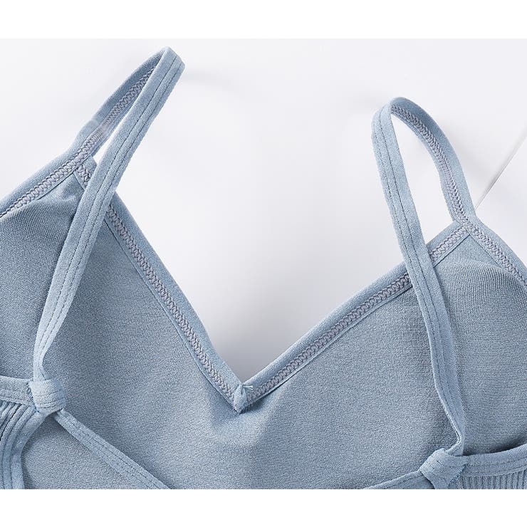 ハーフトップブラ ノンワイヤーブラ パット付き | PlusNao | 詳細画像5 