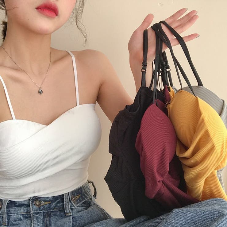 キャミソール カップ付き レディース | PlusNao | 詳細画像2 