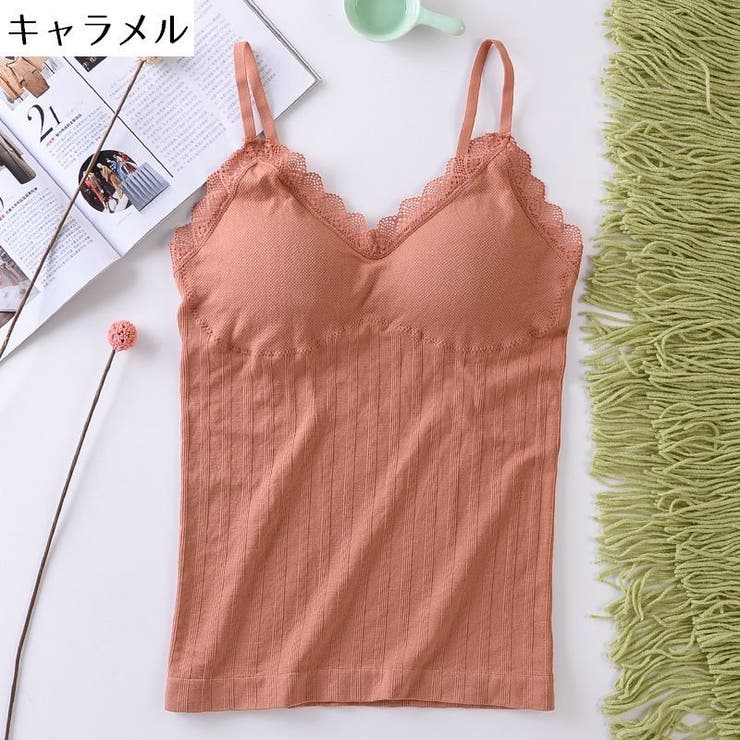 ブラトップ カップ付きキャミソール キャミインナー | PlusNao | 詳細画像11 