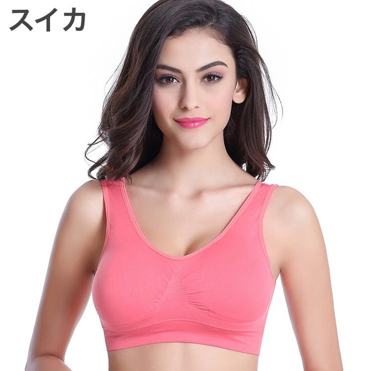 スポーツブラ ノンワイヤーブラ ブラジャー | PlusNao | 詳細画像16 