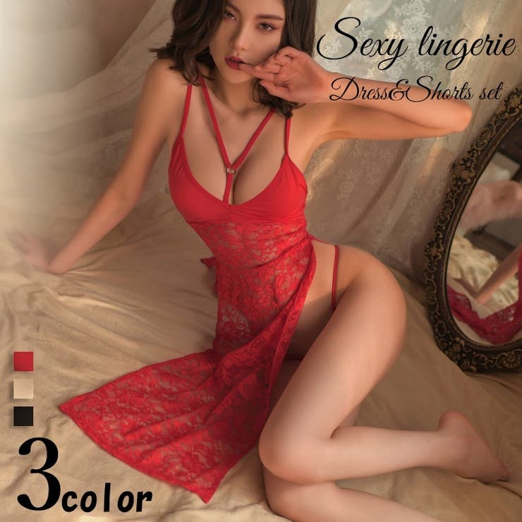 セクシーランジェリー チャイナドレス ショーツ | PlusNao | 詳細画像1 