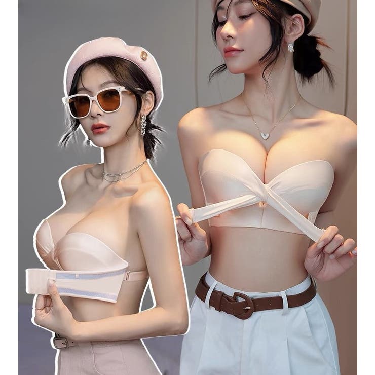 ストラップレスブラ 3 4カップ | PlusNao | 詳細画像9 