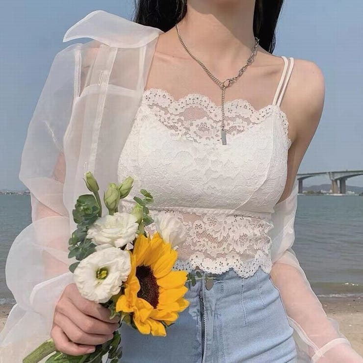 キャミソール カップ付き レディース | PlusNao | 詳細画像2 