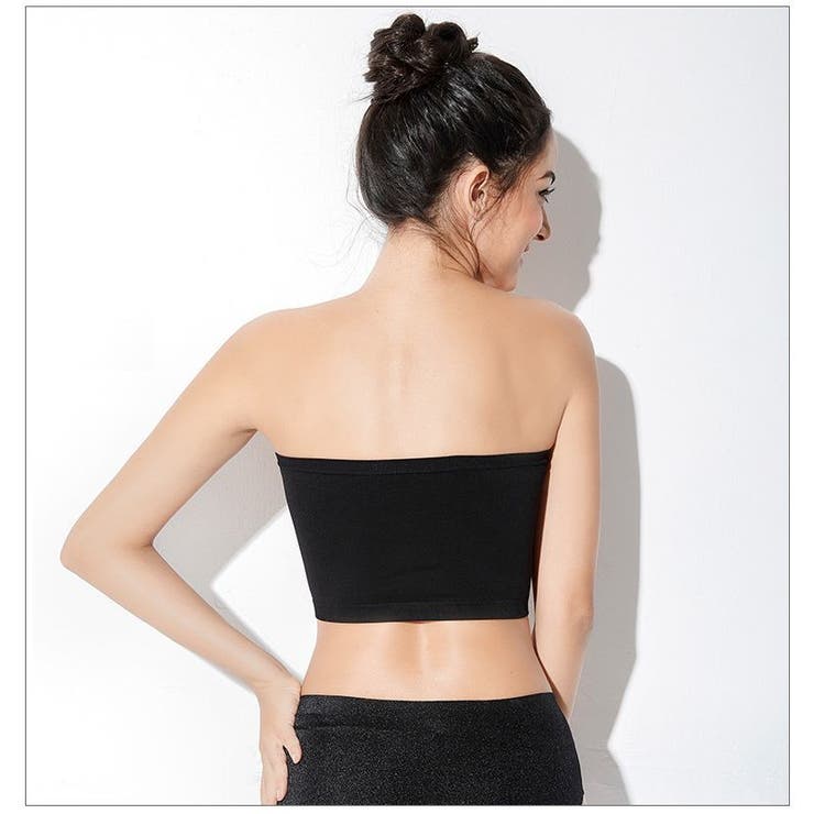 チューブトップ ブラカバー カップなし | PlusNao | 詳細画像3 