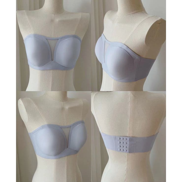 ストラップレスブラジャー ストラップ付き レディース | PlusNao | 詳細画像14 
