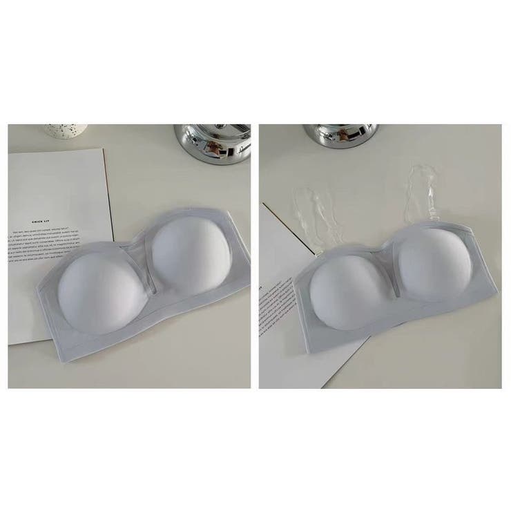 ストラップレスブラジャー ストラップ付き レディース | PlusNao | 詳細画像15 