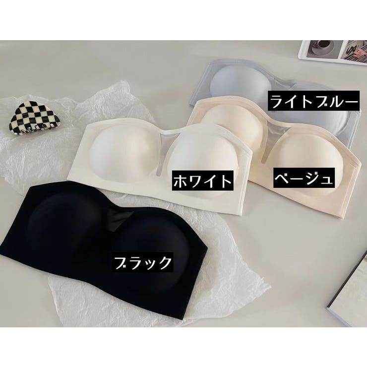 ストラップレスブラジャー ストラップ付き レディース | PlusNao | 詳細画像19 