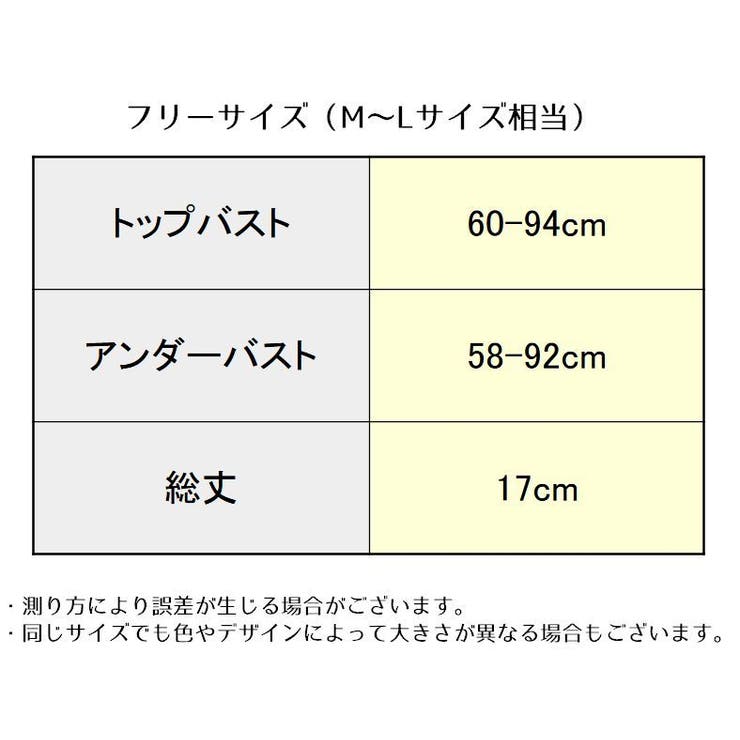 ストラップレスブラ チューブトップ レディース | PlusNao | 詳細画像12 