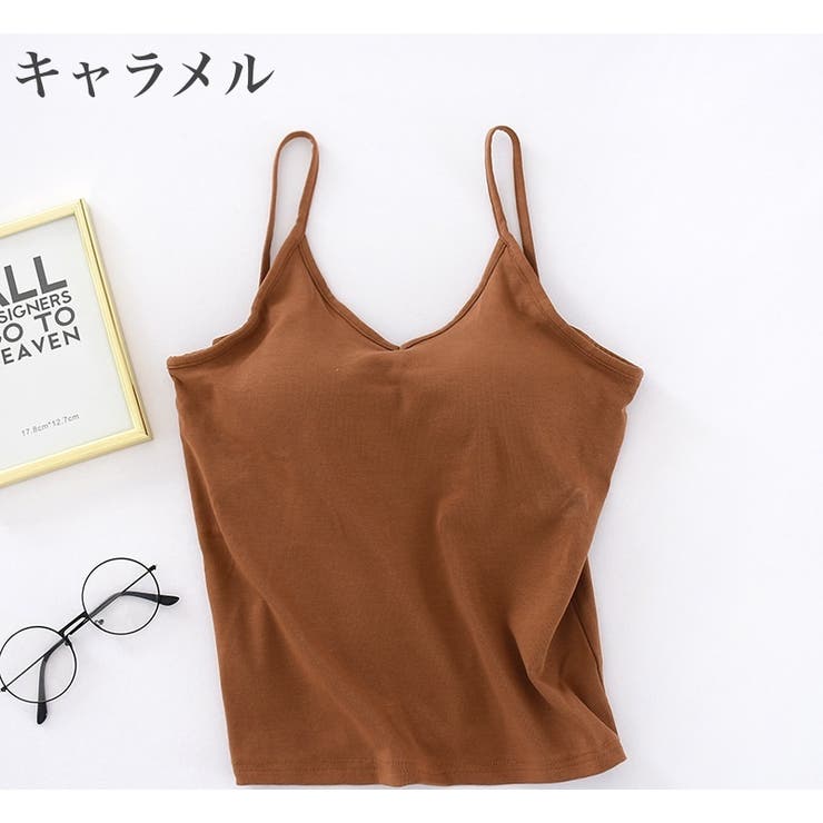 ブラトップ カップ付きインナー キャミソール | PlusNao | 詳細画像12