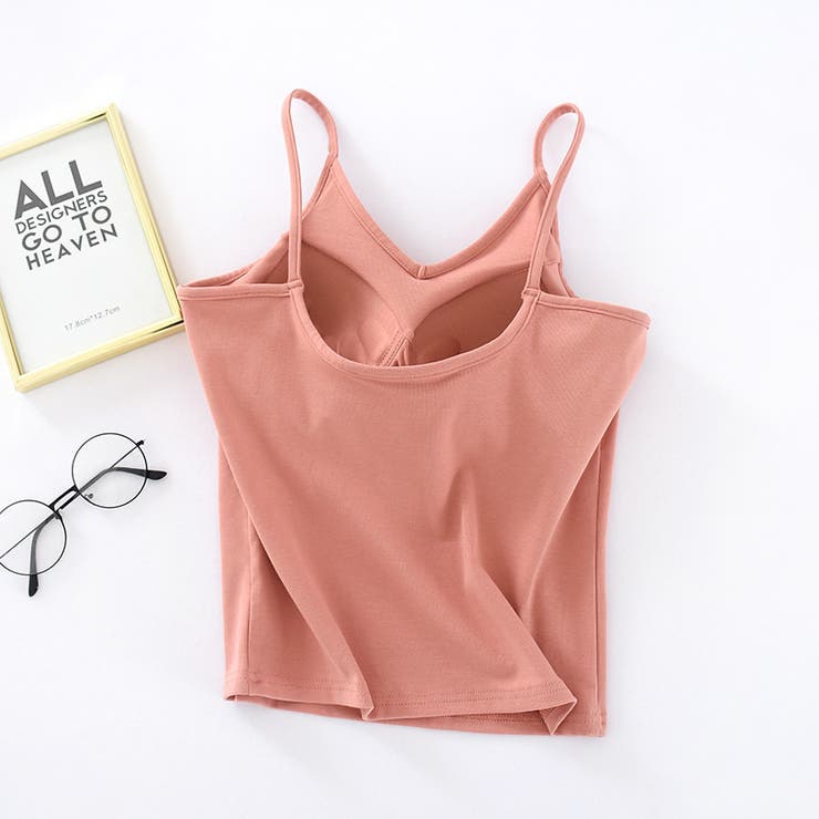 ブラトップ カップ付きインナー キャミソール | PlusNao | 詳細画像3