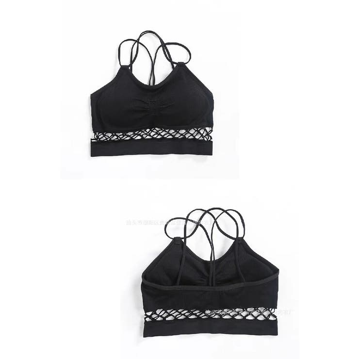 ハーフトップブラ ノンワイヤーブラ ブラジャー | PlusNao | 詳細画像12 