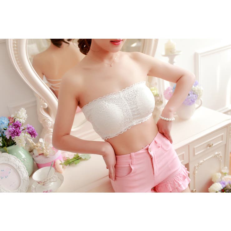 ストラップレスブラ チューブトップブラ レディース | PlusNao | 詳細画像10 