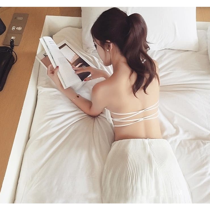 ストラップレスブラ チューブトップブラ レディース | PlusNao | 詳細画像14 