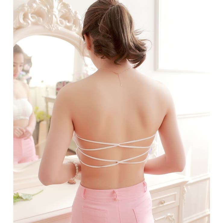 ストラップレスブラ チューブトップブラ レディース | PlusNao | 詳細画像16 