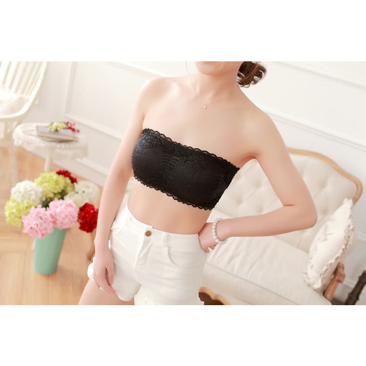 ストラップレスブラ チューブトップブラ レディース | PlusNao | 詳細画像4 