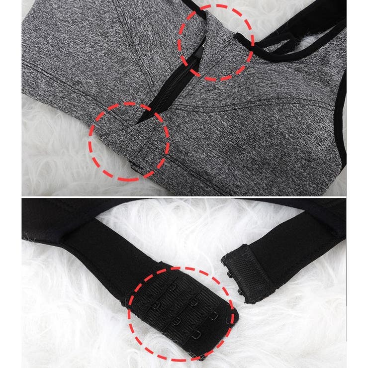 ブラトップ スポーツブラ ノンワイヤー | PlusNao | 詳細画像18 