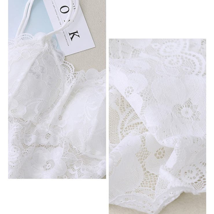 カップ付きキャミソール ブラトップ レディース | PlusNao | 詳細画像14 