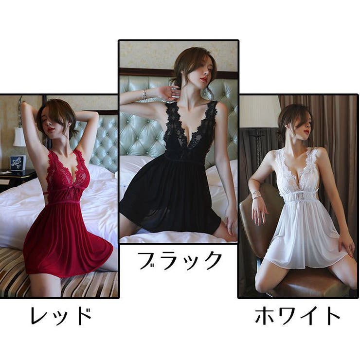 ベビードール Tバックショーツ 2点セット | PlusNao | 詳細画像11 