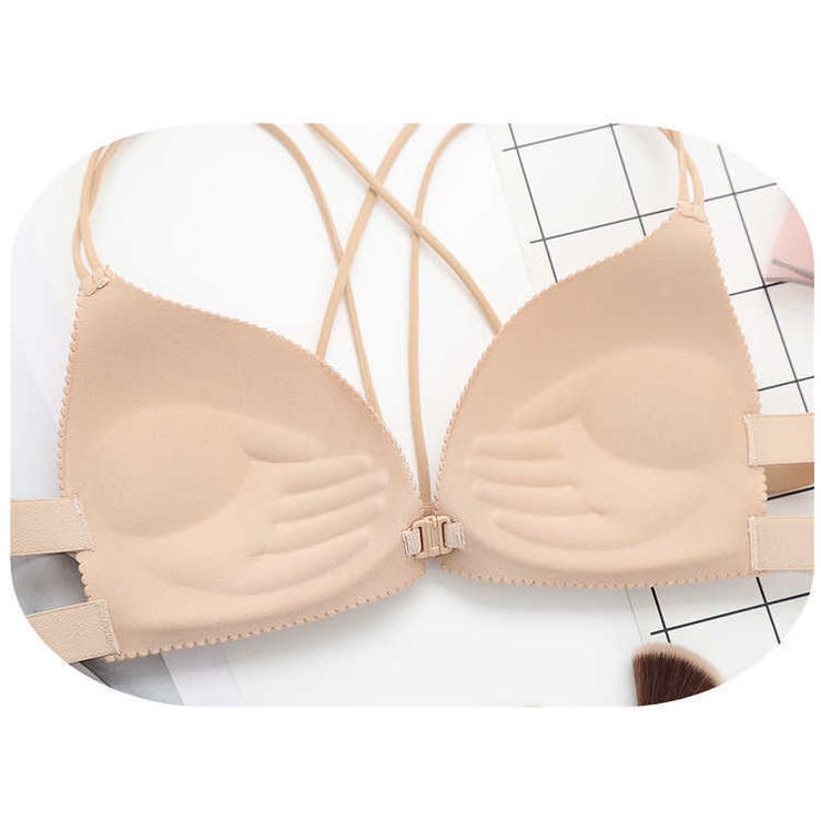 ノンワイヤーブラ シームレス フロントホック | PlusNao | 詳細画像7 