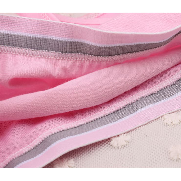 ジュニアブラ スポーツブラ ハーフトップ | PlusNao | 詳細画像12 