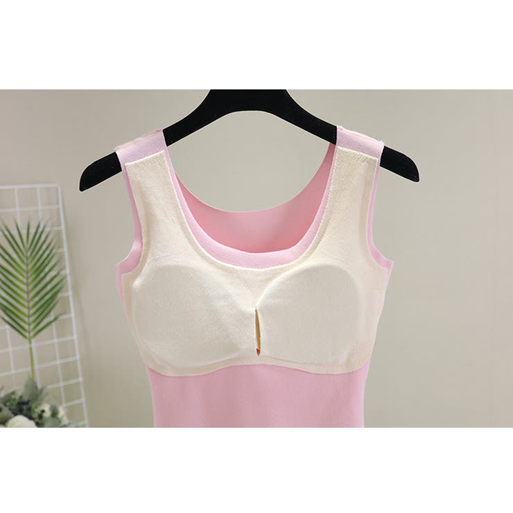 ブラトップ カップ付きインナー タンクトップ | PlusNao | 詳細画像10 