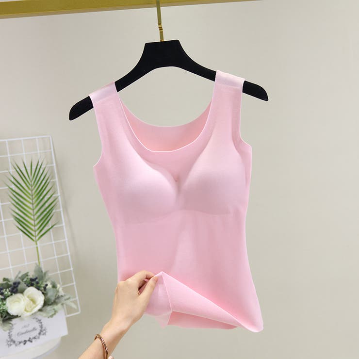 ブラトップ カップ付きインナー タンクトップ | PlusNao | 詳細画像2 