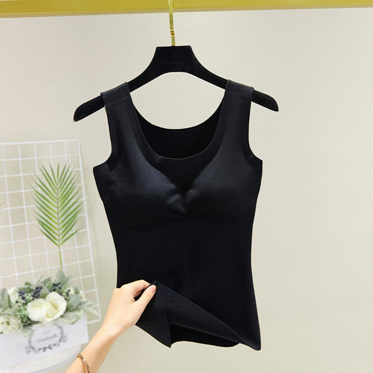 ブラトップ カップ付きインナー タンクトップ | PlusNao | 詳細画像3 