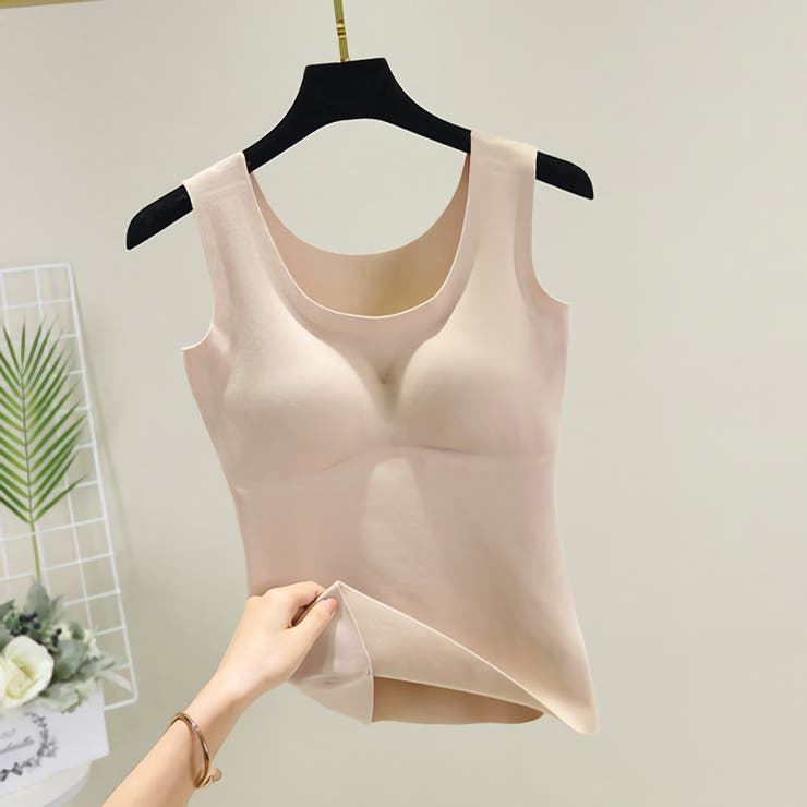 ブラトップ カップ付きインナー タンクトップ | PlusNao | 詳細画像4 