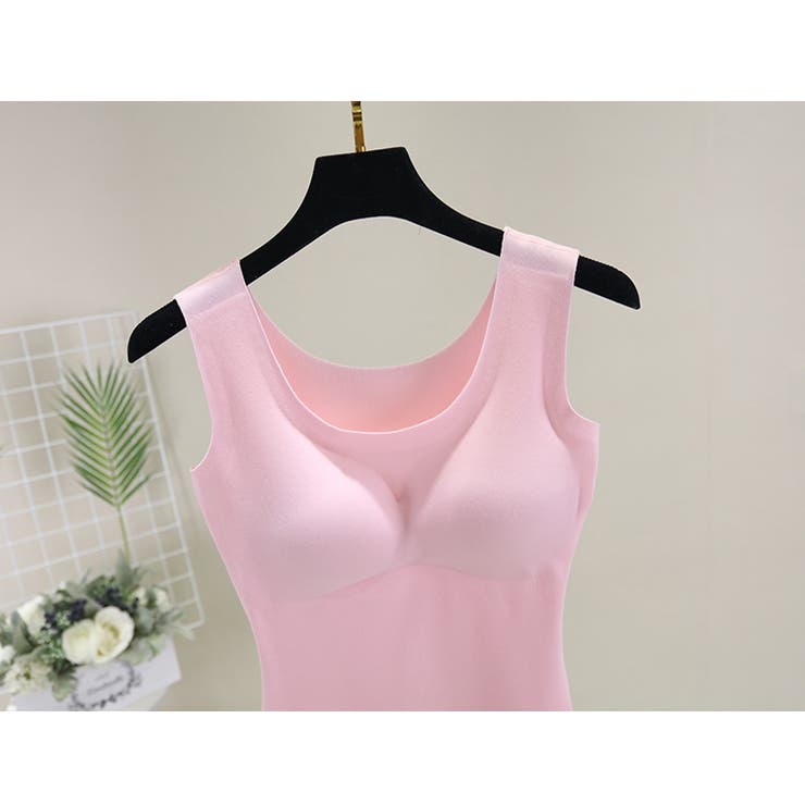 ブラトップ カップ付きインナー タンクトップ | PlusNao | 詳細画像9 