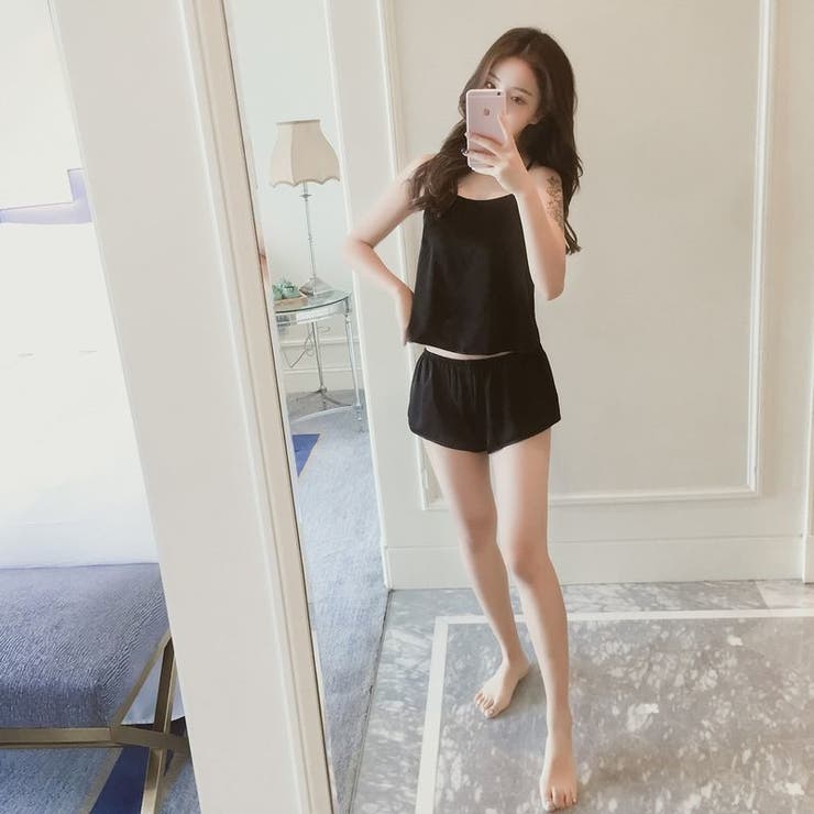セクシーキャミソール ぺチパンツ セット | PlusNao | 詳細画像8 