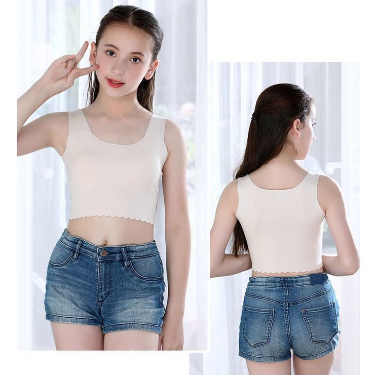 タンクトップ ブラトップ ジュニア | PlusNao | 詳細画像5 