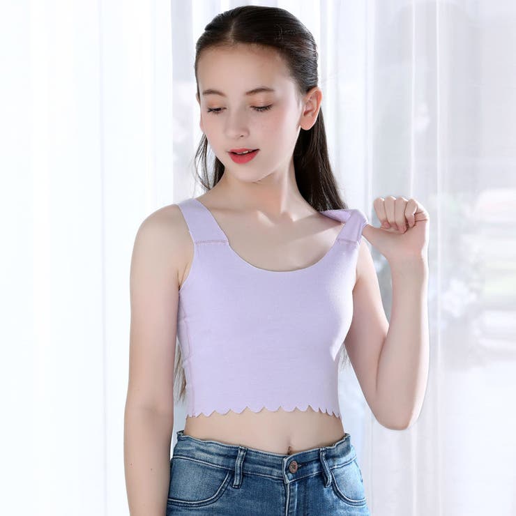 タンクトップ ブラトップ ジュニア | PlusNao | 詳細画像6 