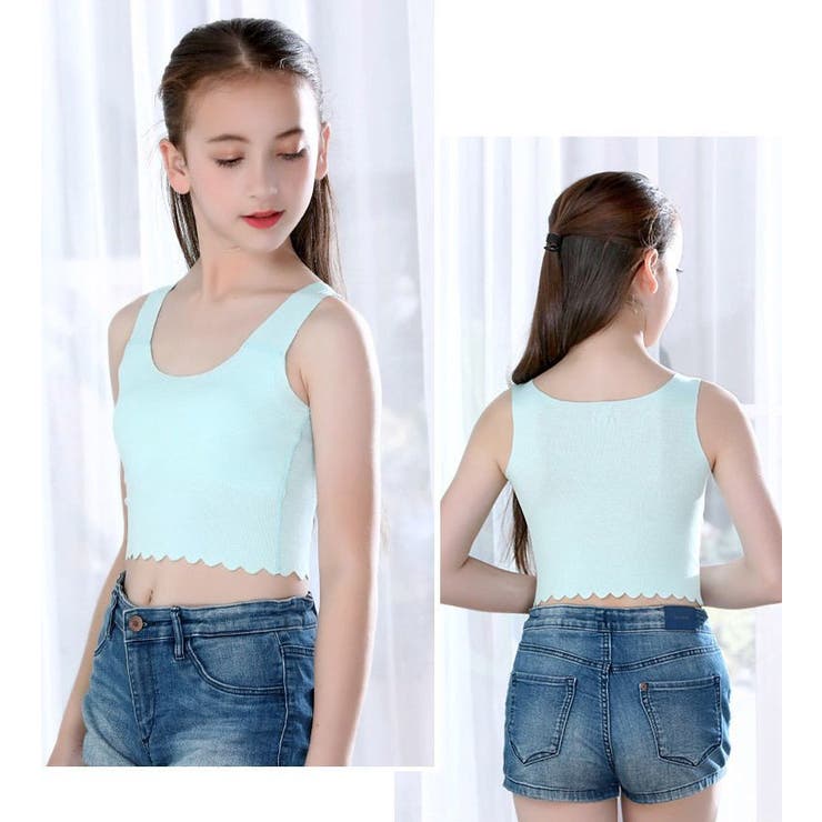 タンクトップ ブラトップ ジュニア | PlusNao | 詳細画像9 