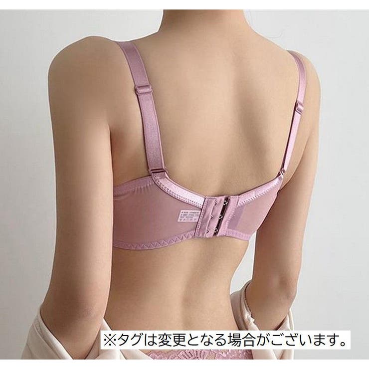 ブラジャー フルカップブラ シースルー | PlusNao | 詳細画像10 